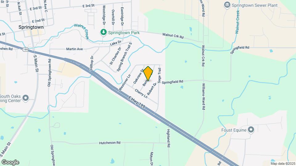 401 Berryhill Dr Map and Location Details