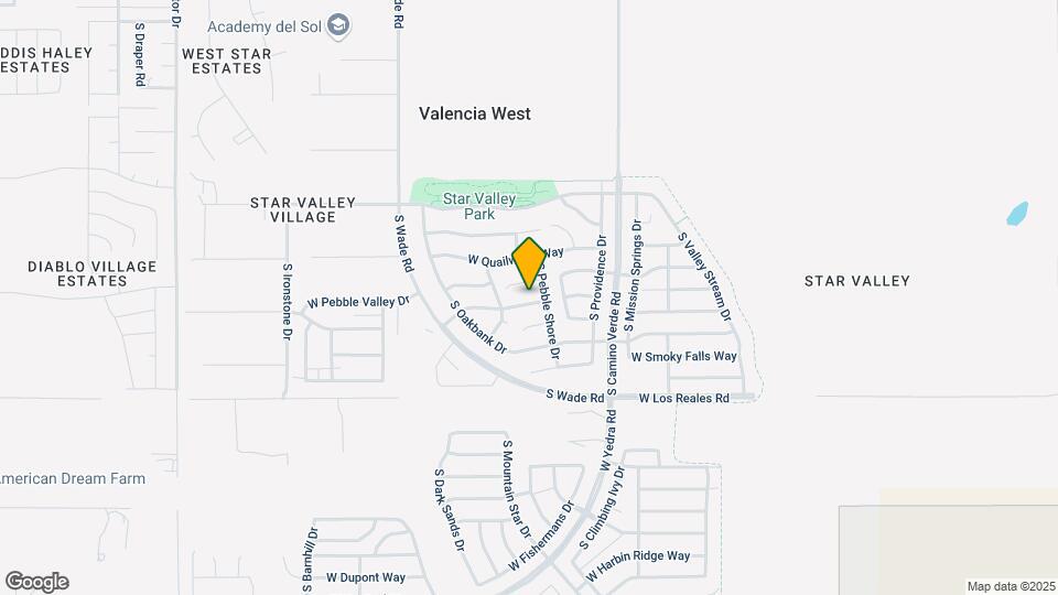 6756 W Dovewood Way Map and Location Details