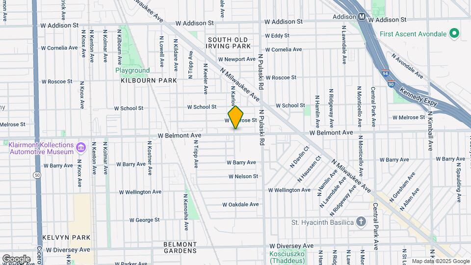4052-4058 W Belmont Ave Map and Location Details