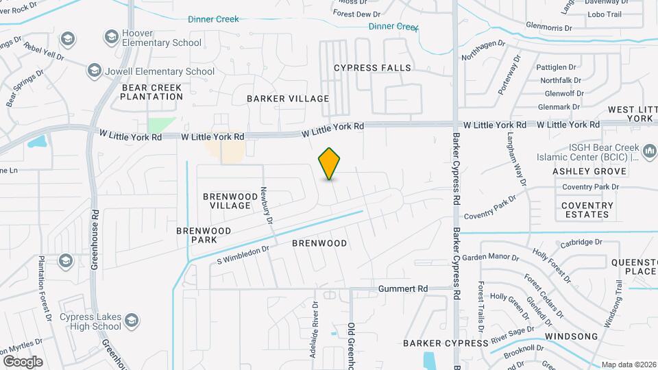 6235 W Willow Bluff Rd Map and Location Details