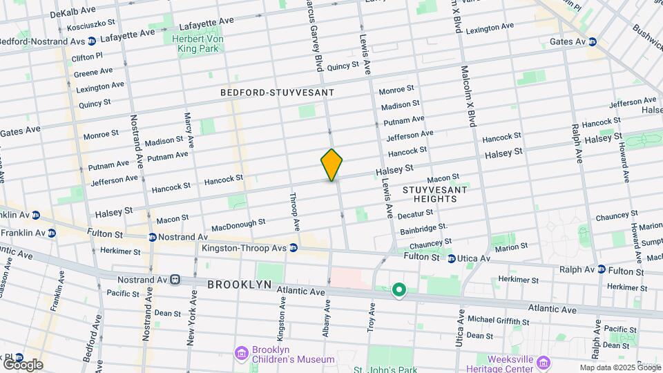 410 Marcus Garvey Blvd Map and Location Details