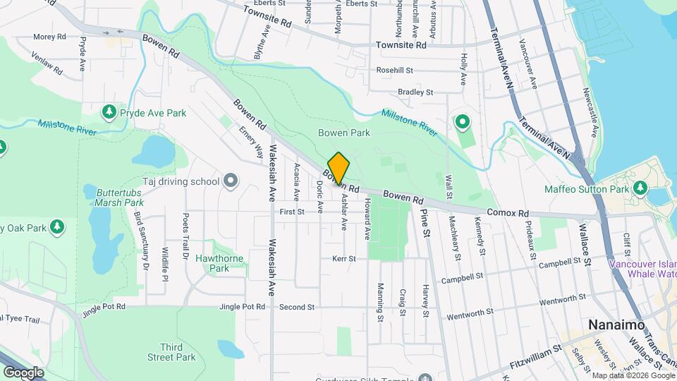 635 Bowen Rd Map and Location Details