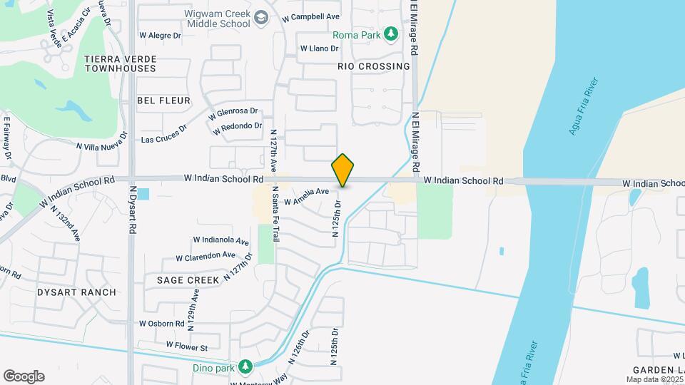 3937 N 125th Dr Map and Location Details