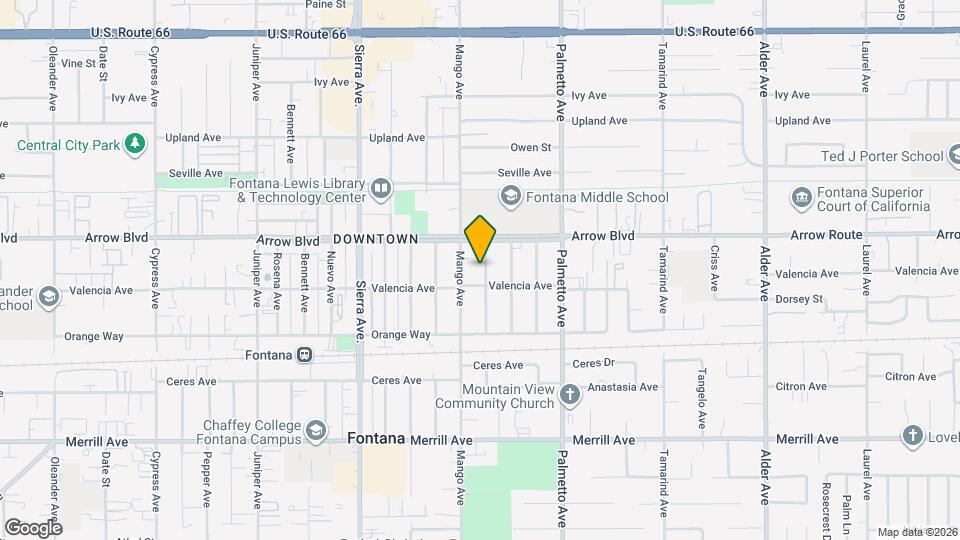 8556 Kempster Ave Mapa y Detalles de la Ubicación