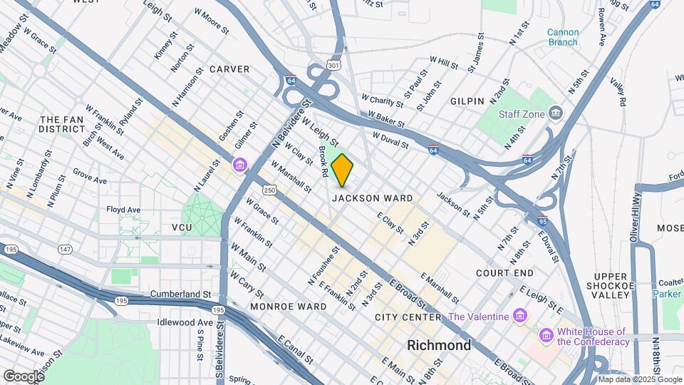 113 W Clay St Map and Location Details