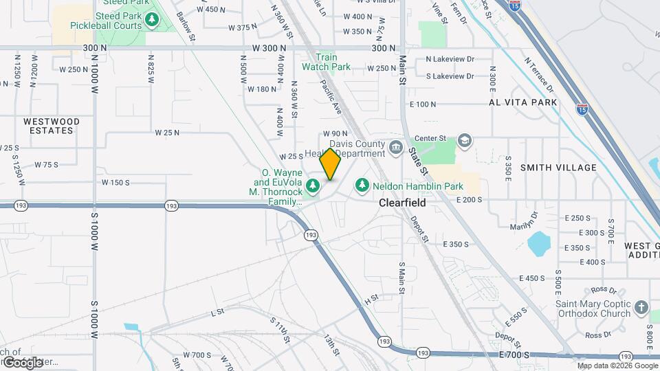 126 S 300 W Map and Location Details