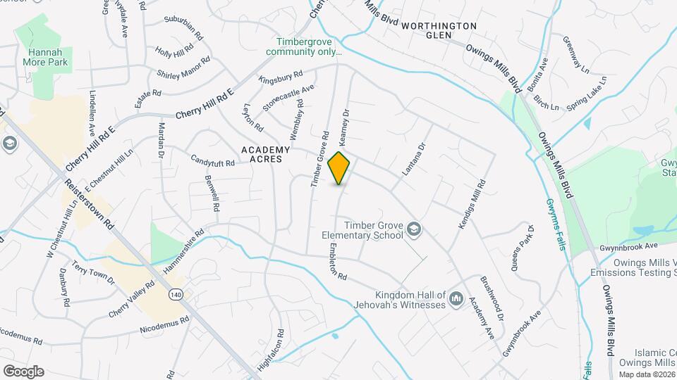 228 Embleton Rd Map and Location Details