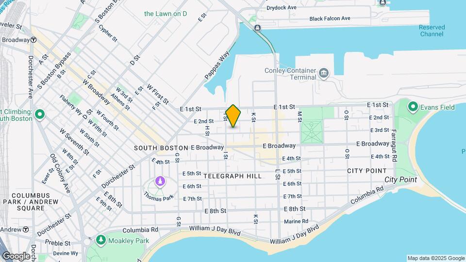512 E 3rd St, Unit 1 Map and Location Details