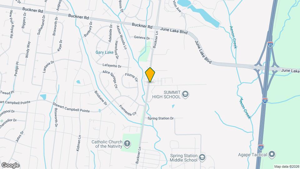 June Lake Mapa y Detalles de la Ubicación