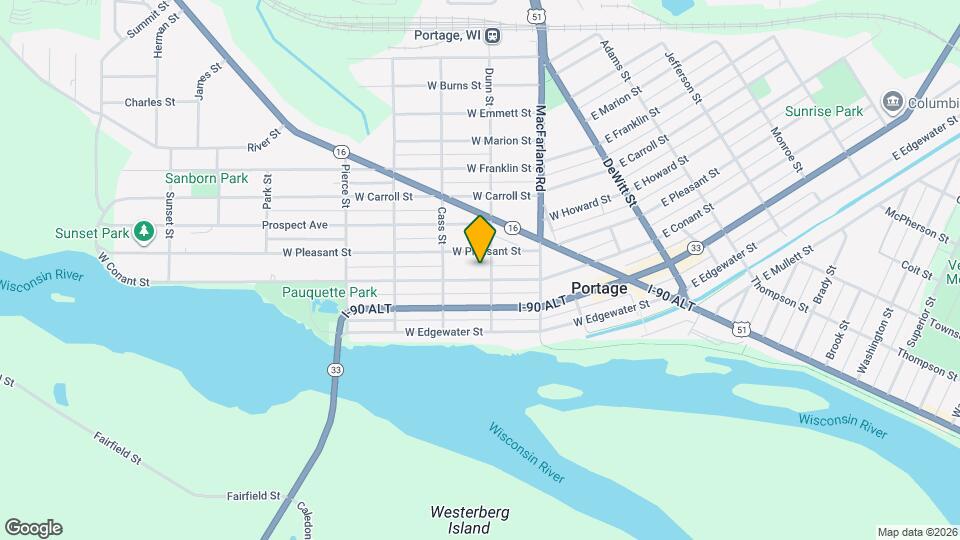 505 W Conant St Mapa y Detalles de la Ubicación