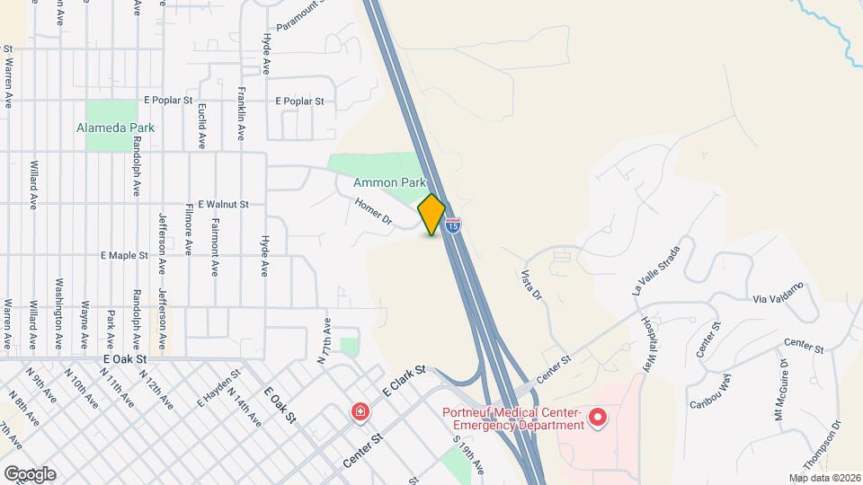 1739 Ammon St Map and Location Details