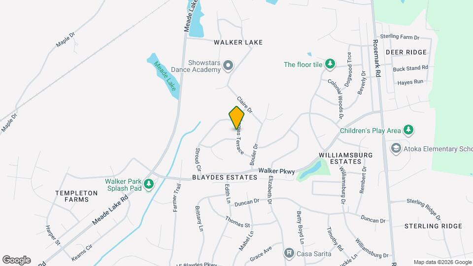 169 Thomas Terrace Map and Location Details