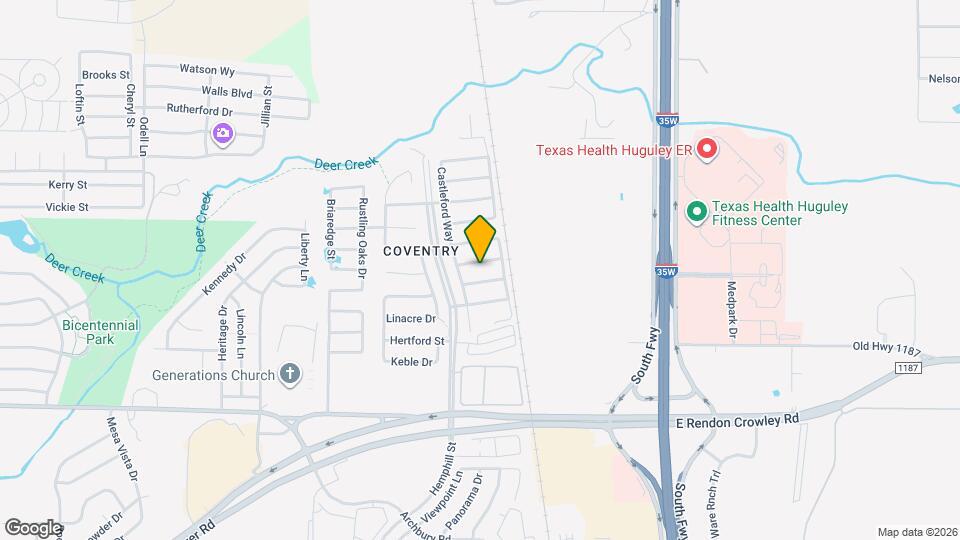 421 Haddington St Map and Location Details