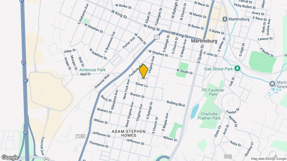 623 1/2 Virginia Ave Mapa y Detalles de la Ubicación