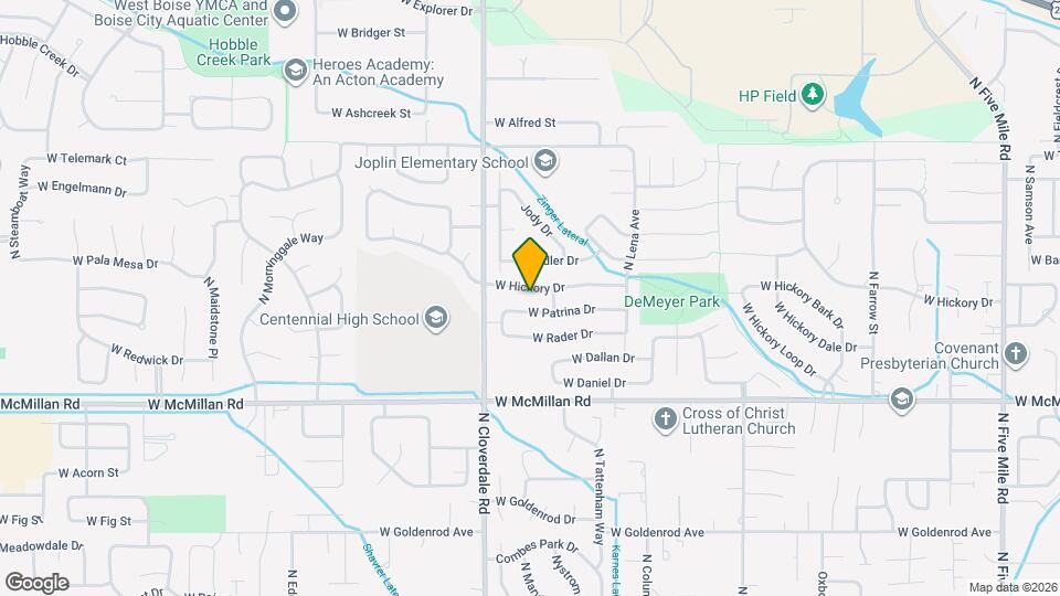 12053 W Hickory Dr Mapa y Detalles de la Ubicación