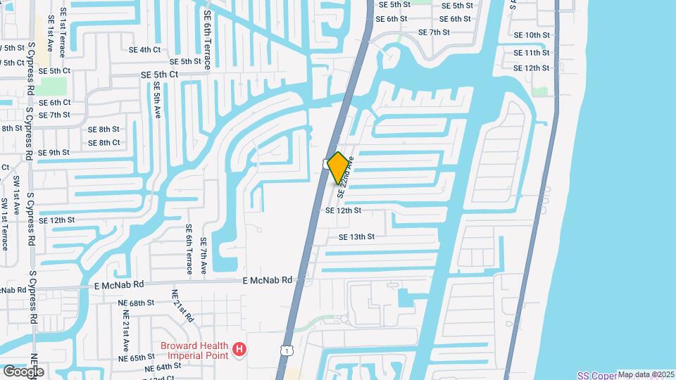 1079 SE 22nd Ave Mapa y Detalles de la Ubicación