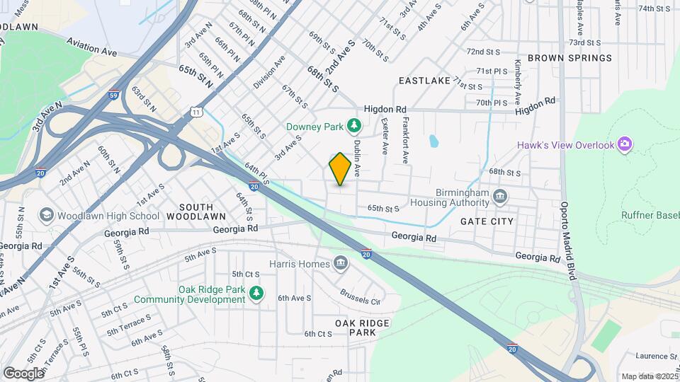 802 Chester Ave Map and Location Details