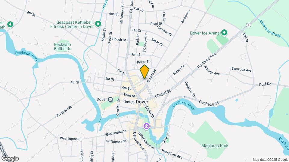 21-25 Pierce St. Mapa y Detalles de la Ubicación