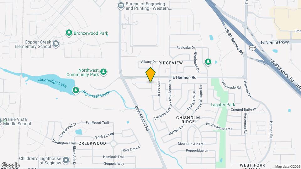 8581 Creekfield Dr Map and Location Details