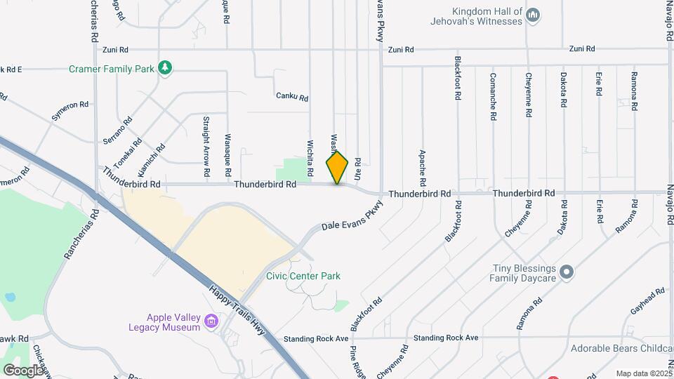 20775 Thunderbird Rd Map and Location Details