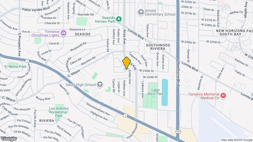 4404 W 234th St Map and Location Details