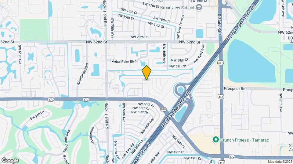 4849 NW 57th Ct Map and Location Details