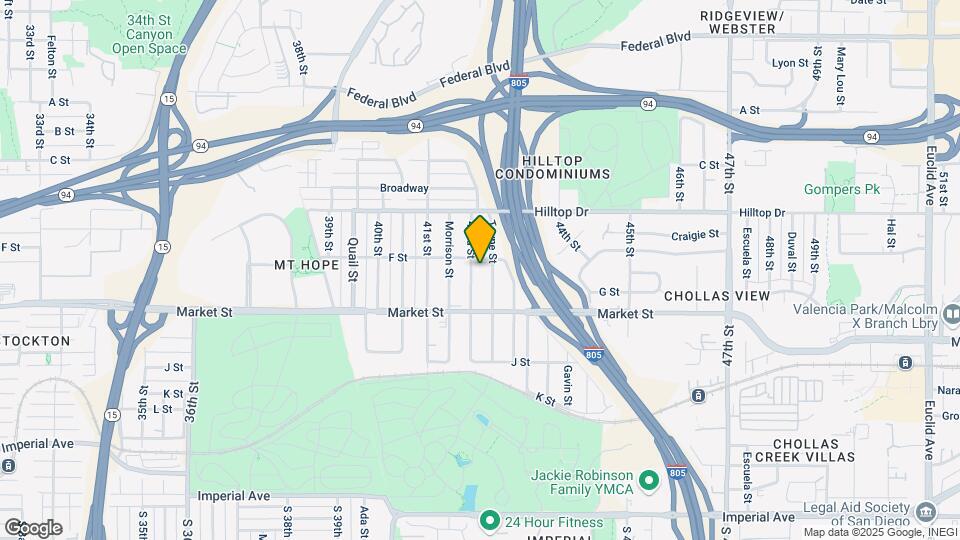 725-727 42nd St Map and Location Details