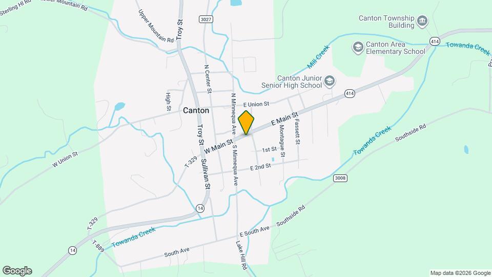 134 E Main St Mapa y Detalles de la Ubicación