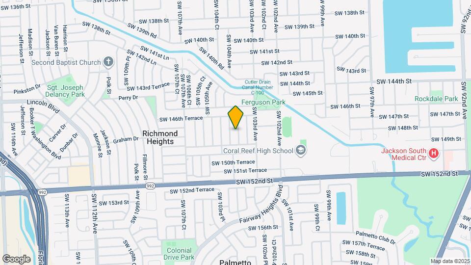 14730 SW 103rd Pl Map and Location Details