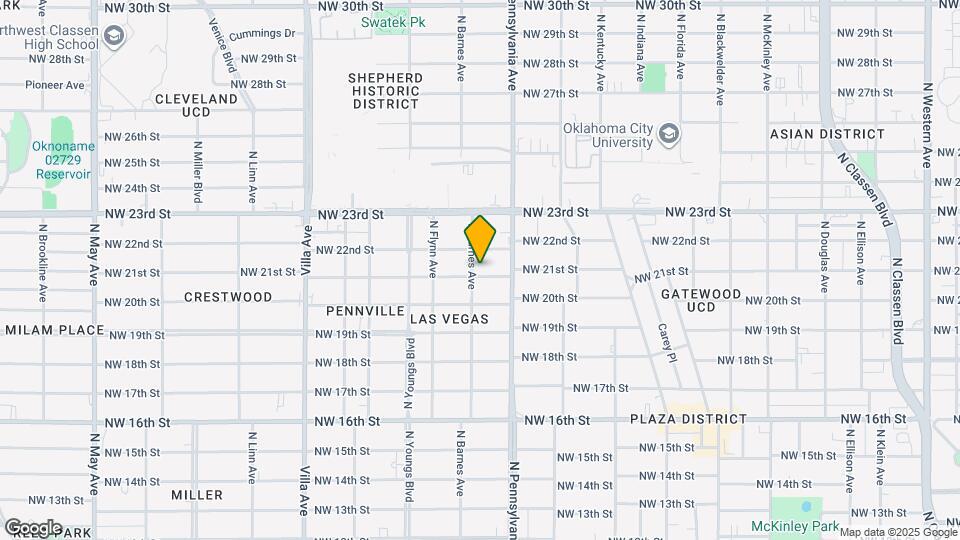 2125 NW 21st St Map and Location Details