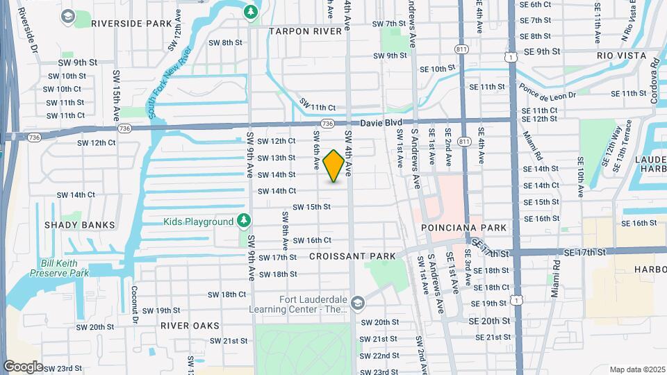501-505 SW 14th Ct Map and Location Details
