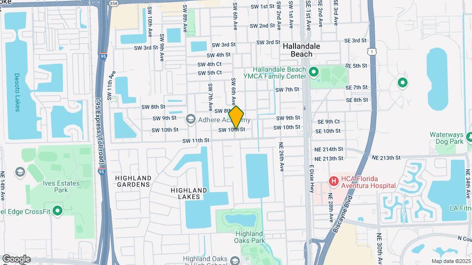 521 SW 10th St Map and Location Details