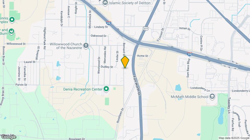 2123 Bernard St Map and Location Details