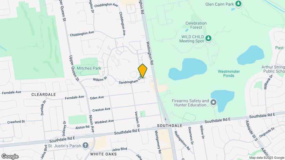 355 Sandringham Cres Map and Location Details