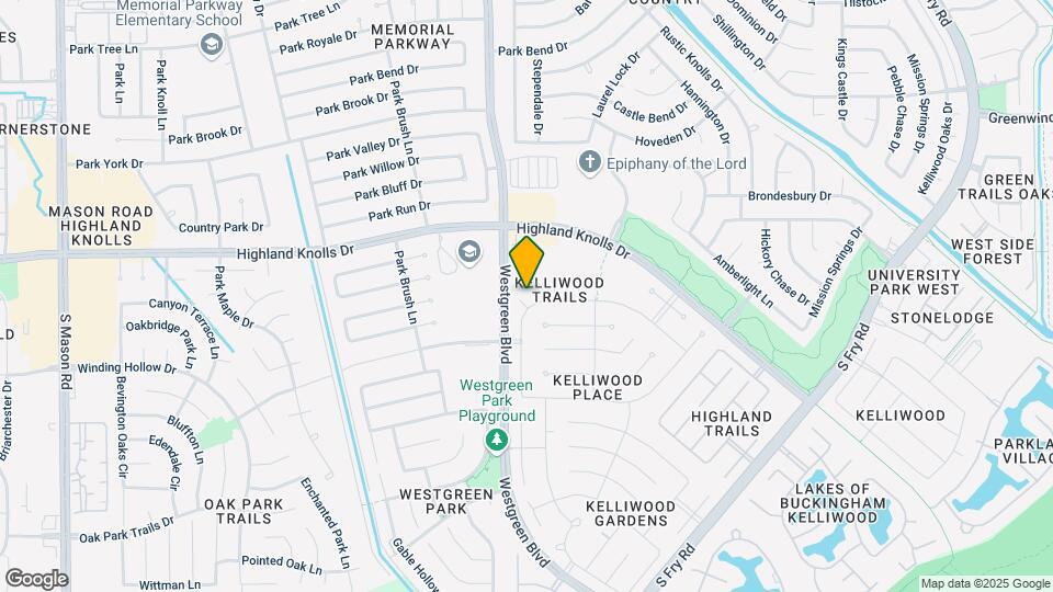 1811 Kelliwood Trails Ct Map and Location Details