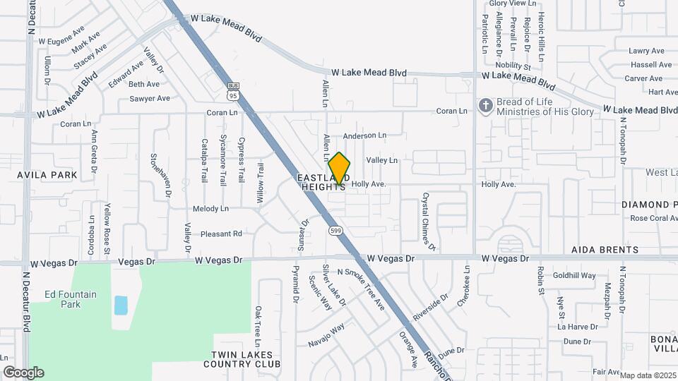 3622 Hestia Ave Map and Location Details