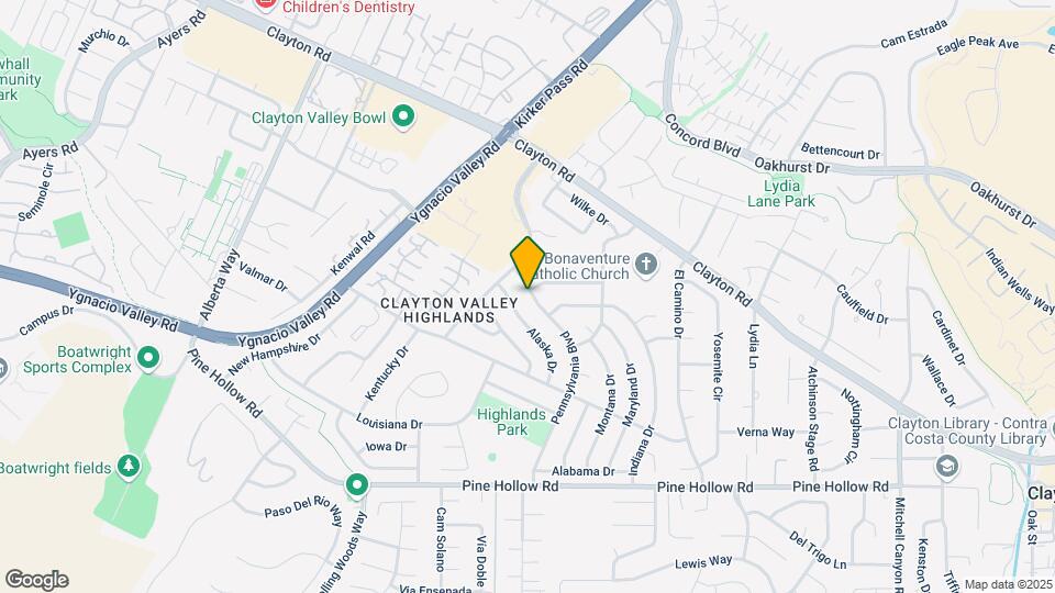 5508 Pennsylvania Blvd Map and Location Details