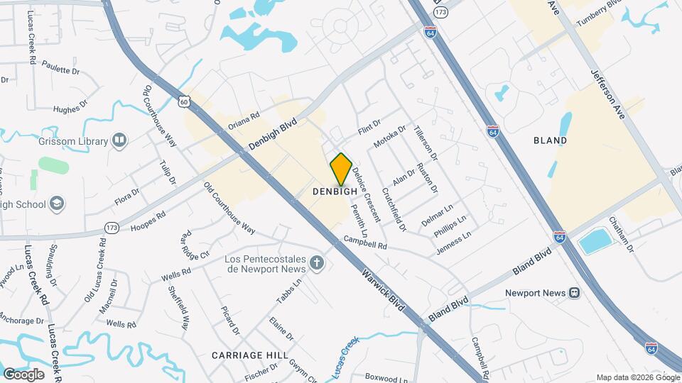 14305 Penrith Ln Map and Location Details