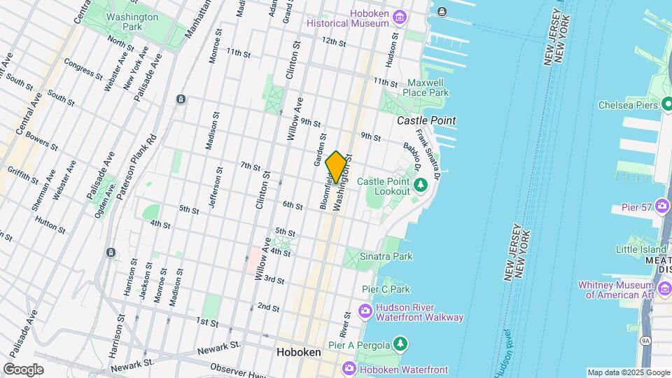 644 Washington St Map and Location Details