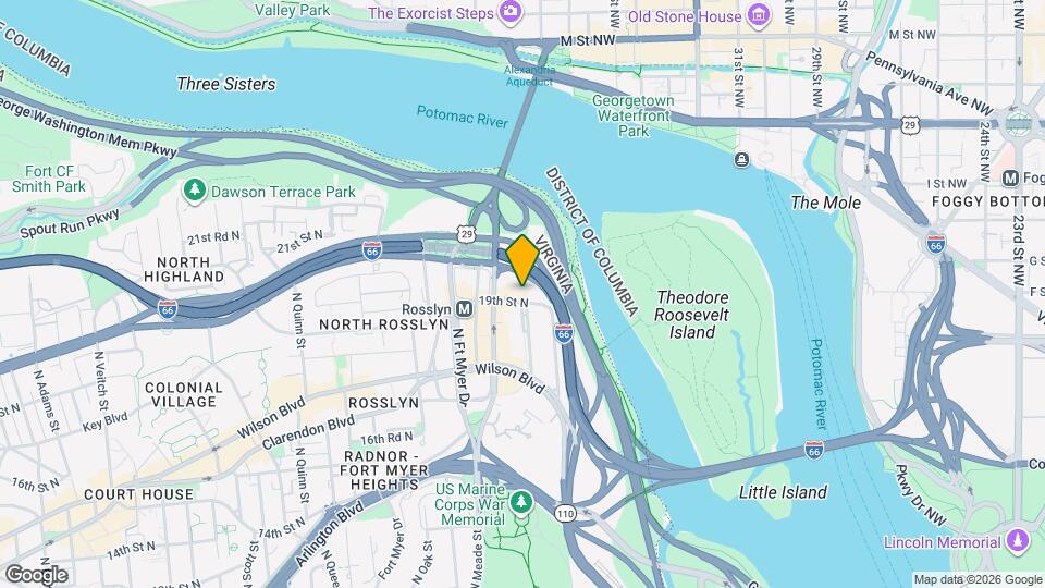 The Residences at waterview Map and Location Details