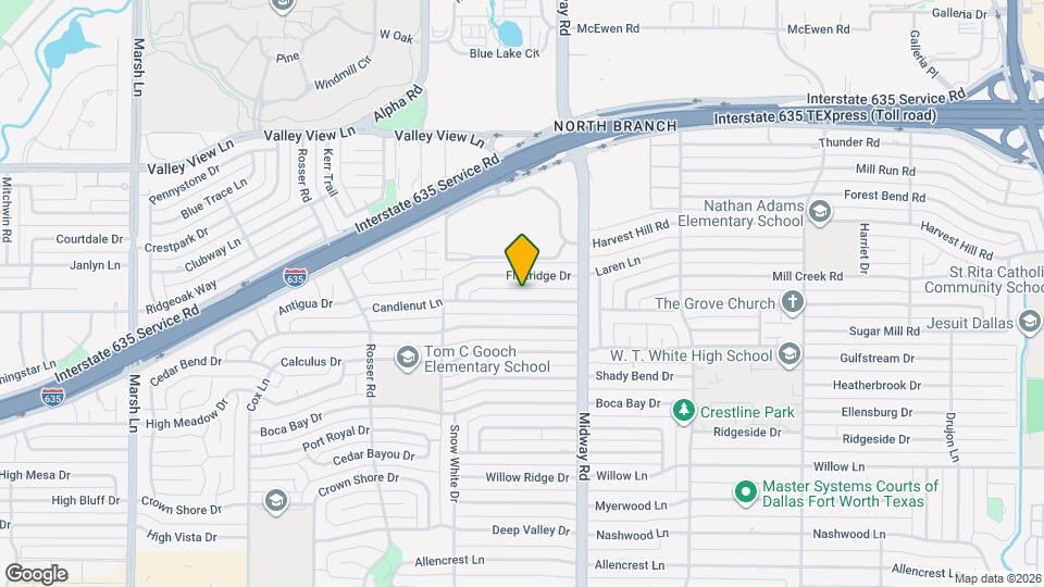 4109 Candlenut Ln Map and Location Details