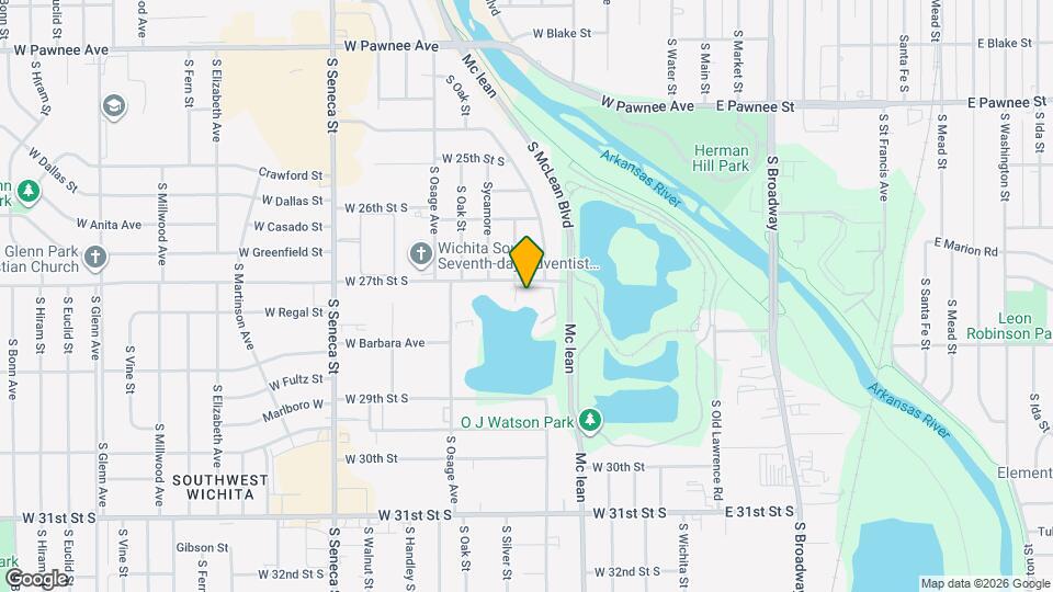 575 W 27th St S Map and Location Details