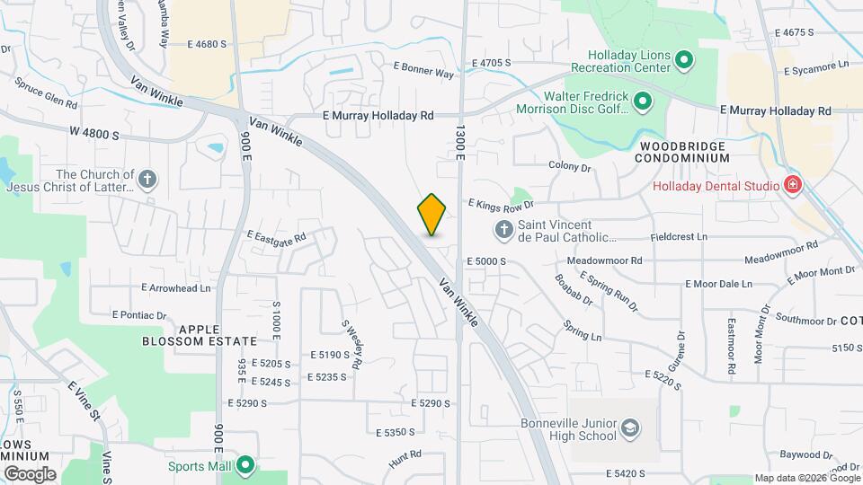 1235 E Wolf Hollow Ln, Unit 101 Map and Location Details