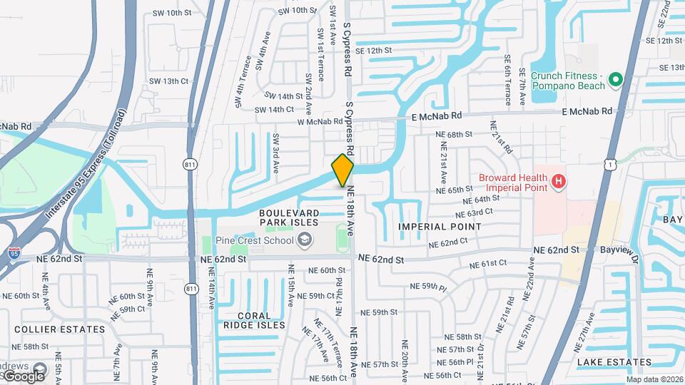 1740 NE 64th St Mapa y Detalles de la Ubicación