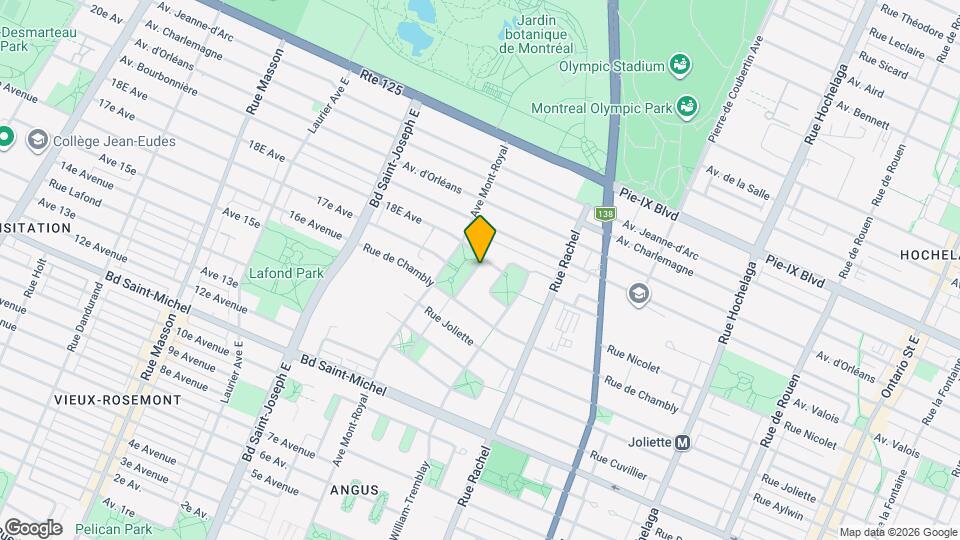 3670-3690 Edmond-Hamelin Map and Location Details