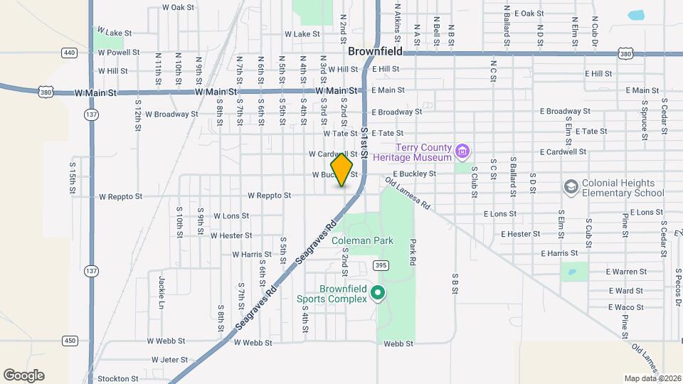 523 S 2nd St Map and Location Details