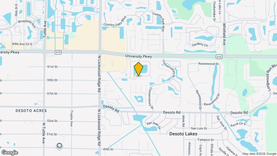 3715 Parkridge Cir Map and Location Details