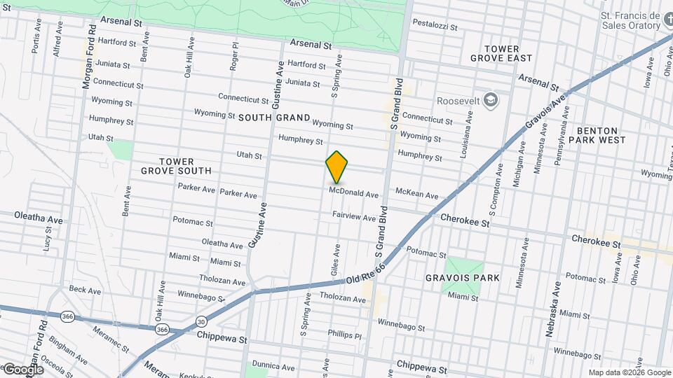 3711-372F McDonald Ave Map and Location Details