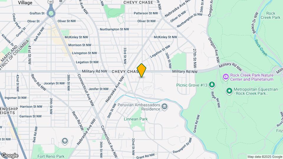 5339 32nd St NW Map and Location Details