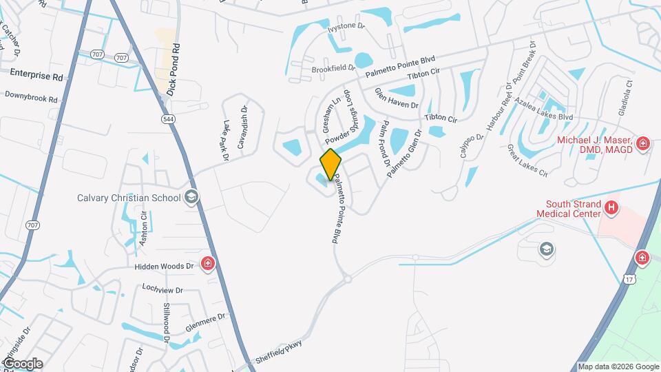 820 Hayes Point Cir Map and Location Details